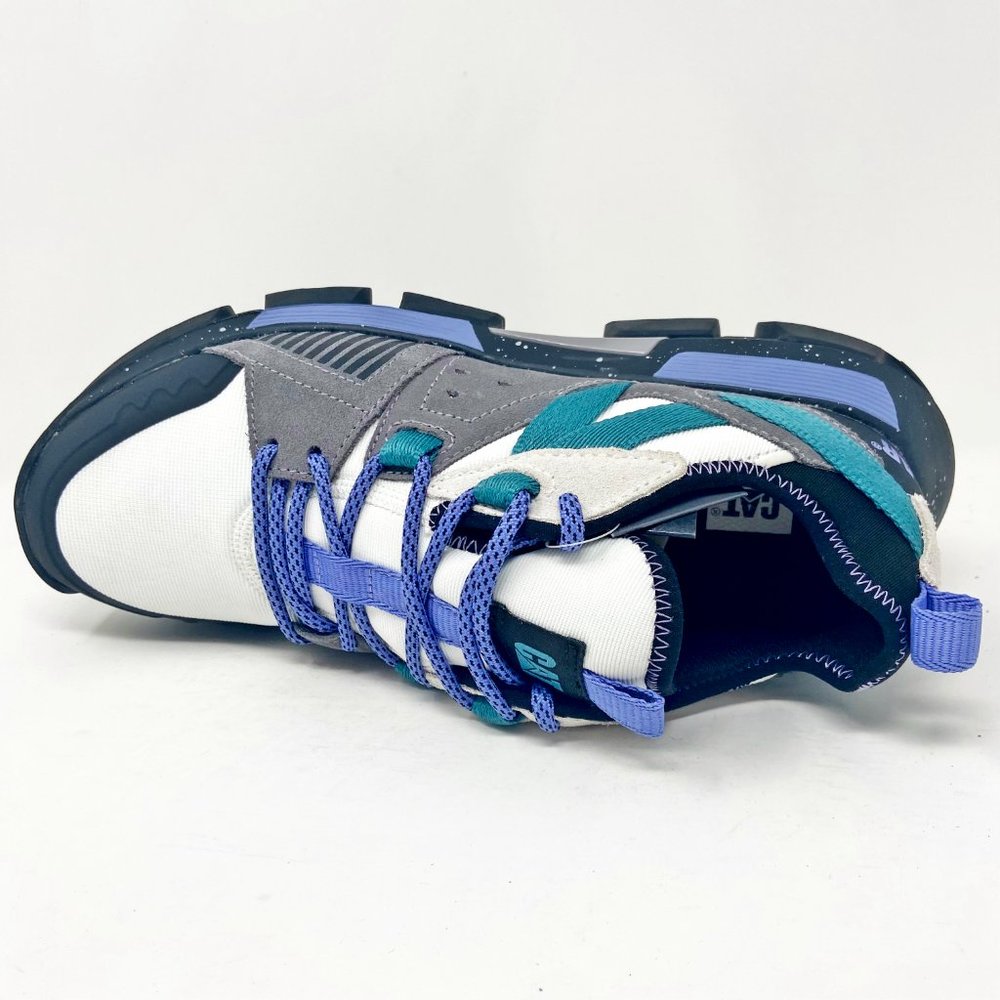 Caterpillar Raider Sport Star White Cloud Burst Mens Work Sneakers P724510 - Picture 4 of 5